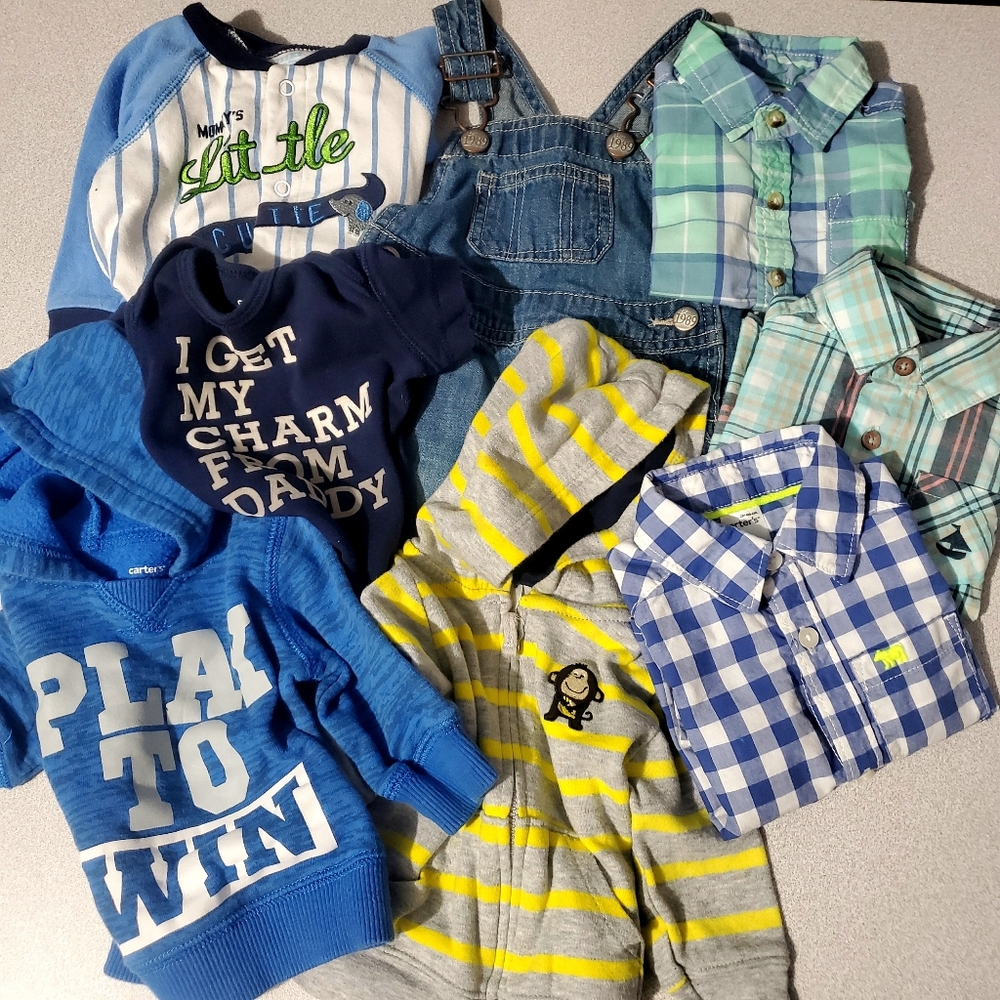 8piece bundle baby boys clothes 3M